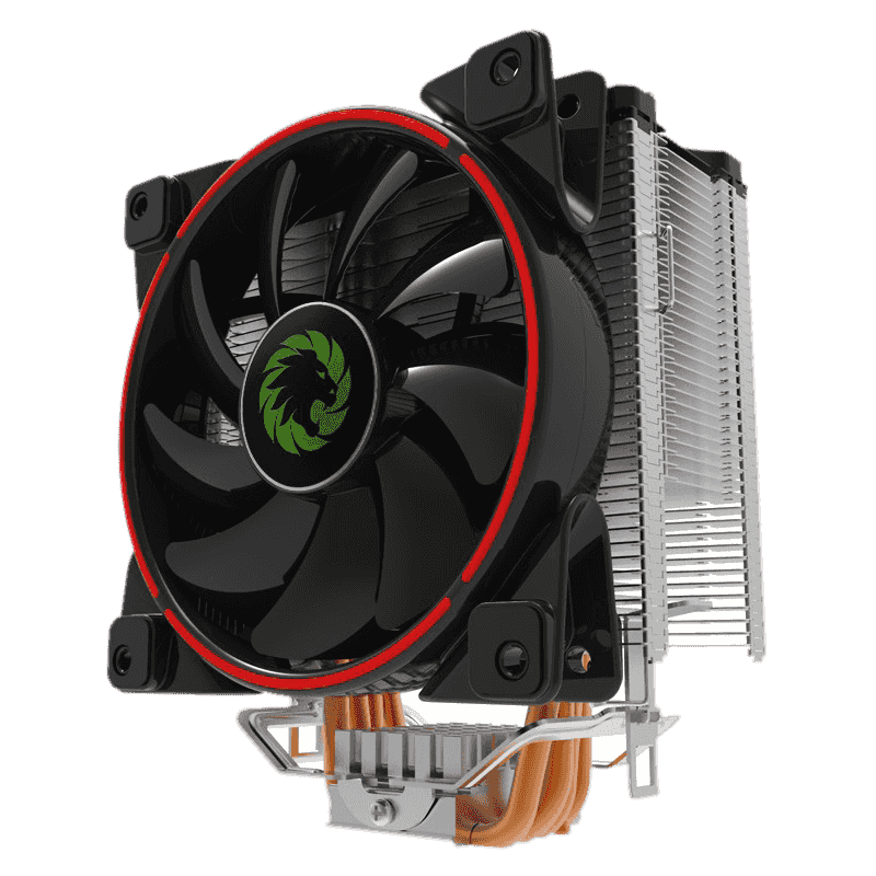 GameMax Gamma 500 Rainbow ARGB CPU Air Cooler | High-Efficiency 5 Heat Pipe Tower Cooler with Silent PWM Fan & Aura Sync Support (Gamma500)