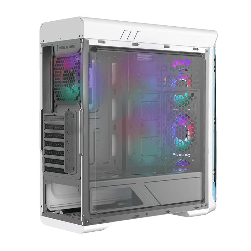 GameMax Starlight FRGB WT Gaming Case