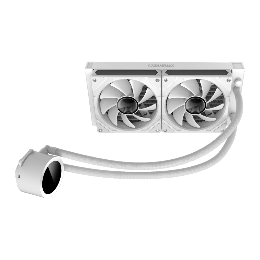 GameMax IceBurg 240 Digital WH Liquid Fan
