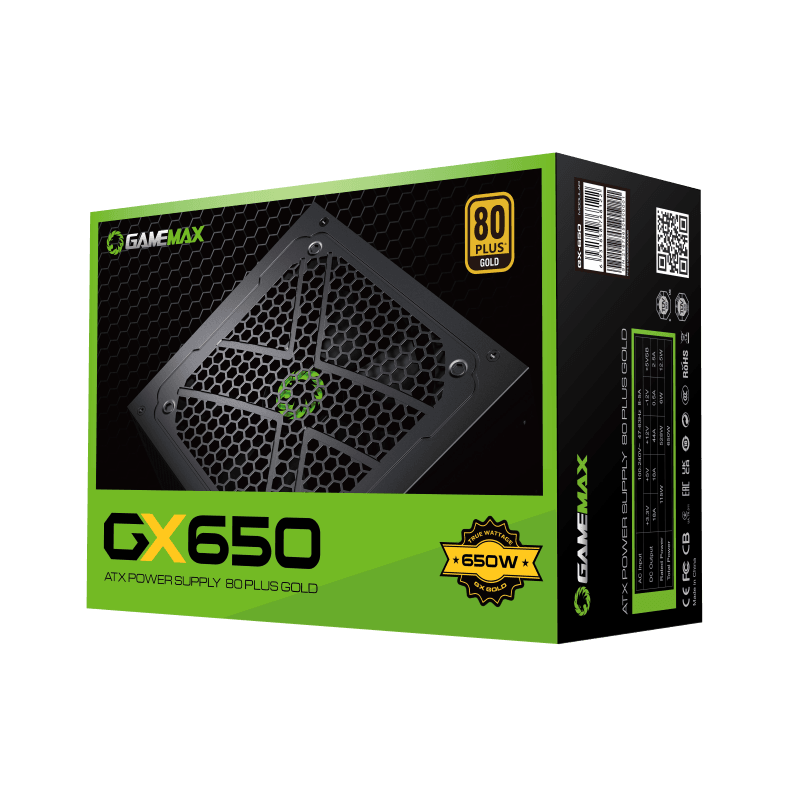 GameMax GX-650 Modular PSU Power Supply | ( GX_ 650 )