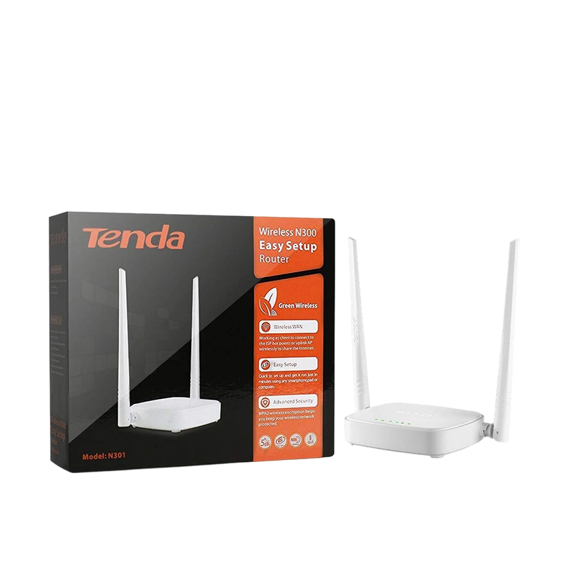 Tenda N301 Wireless N300 Easy Setup Router