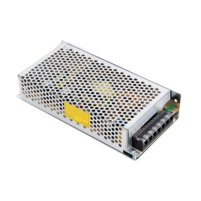Power Adapter, 12V 15A DC Universal Regulated Switching Power Supply,AC100V/240V to DC12V 180W Transformers for LED Strip Light