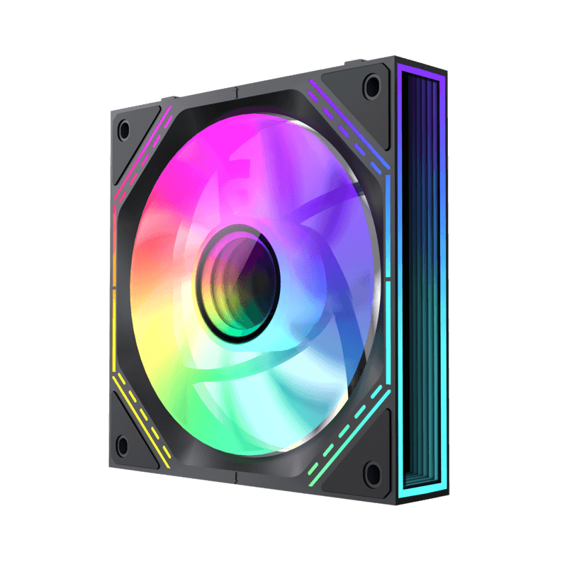 GameMax FN12A-S3I-B Air Fan (x3) | FN12A S3I Black