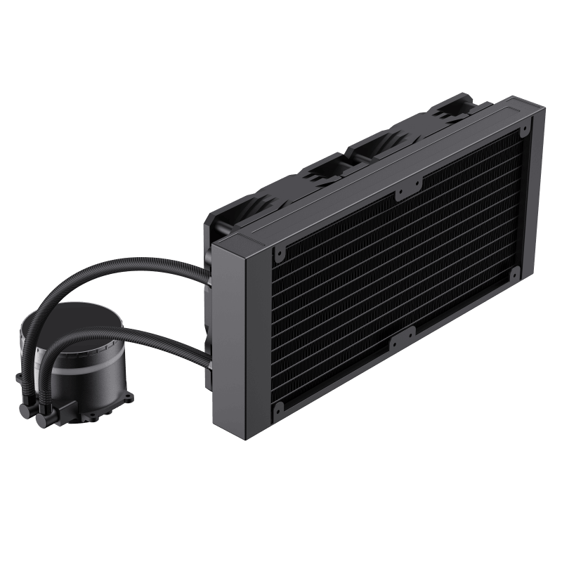 GameMax IceBurg 240 Infinity Liquid CPU Cooler | 240mm AIO with ARGB Sync, 250W TDP Cooling & PWM Smart Control