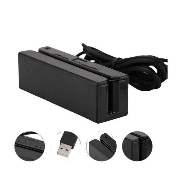 Point Of Sale POS Mini MSR Swipe Magnetic Credit Card Reader