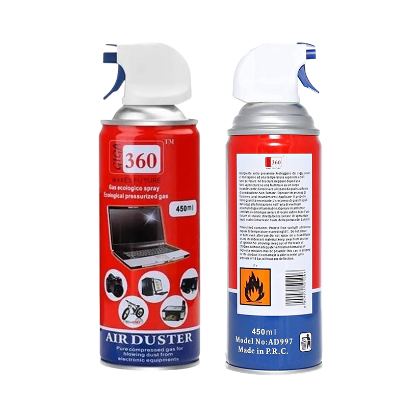 Giga 360 Compressed Air Can Air Duster for PC 450ml