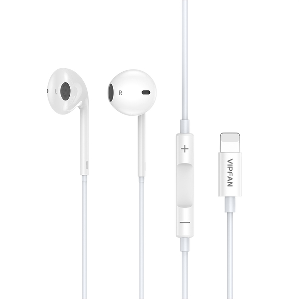 VFan M09 Wired Earphone Lightning Cable Length: 1.1 Meters | M 09_