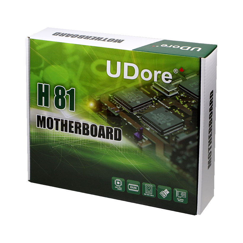 Udore H81 DDR3 4th Generation Main Board Motherboard