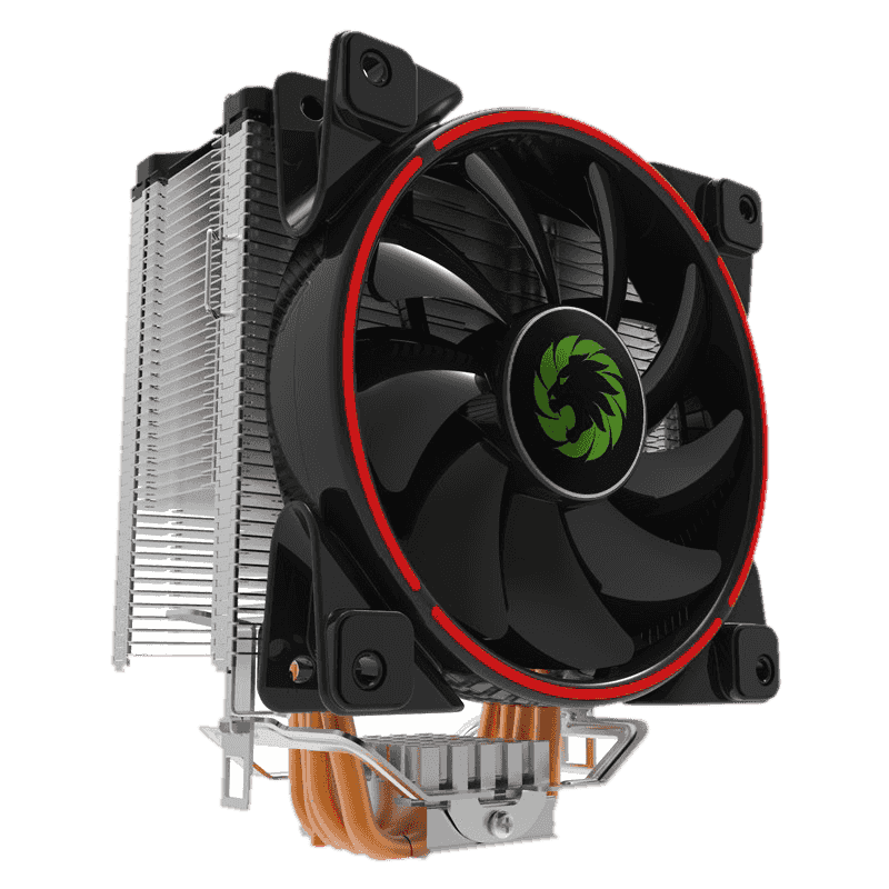 GameMax Gamma 500 Rainbow ARGB CPU Air Cooler | High-Efficiency 5 Heat Pipe Tower Cooler with Silent PWM Fan & Aura Sync Support (Gamma500)
