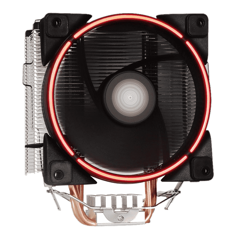 GameMax Gamma 500 Rainbow ARGB CPU Air Cooler | High-Efficiency 5 Heat Pipe Tower Cooler with Silent PWM Fan & Aura Sync Support (Gamma500)