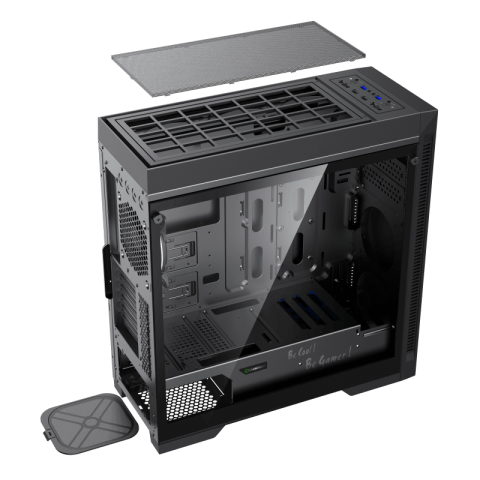 GameMax Abyss TR Full Tower Case |  Infinity Mirror ARGB Gaming Chassis | Abyss TR_