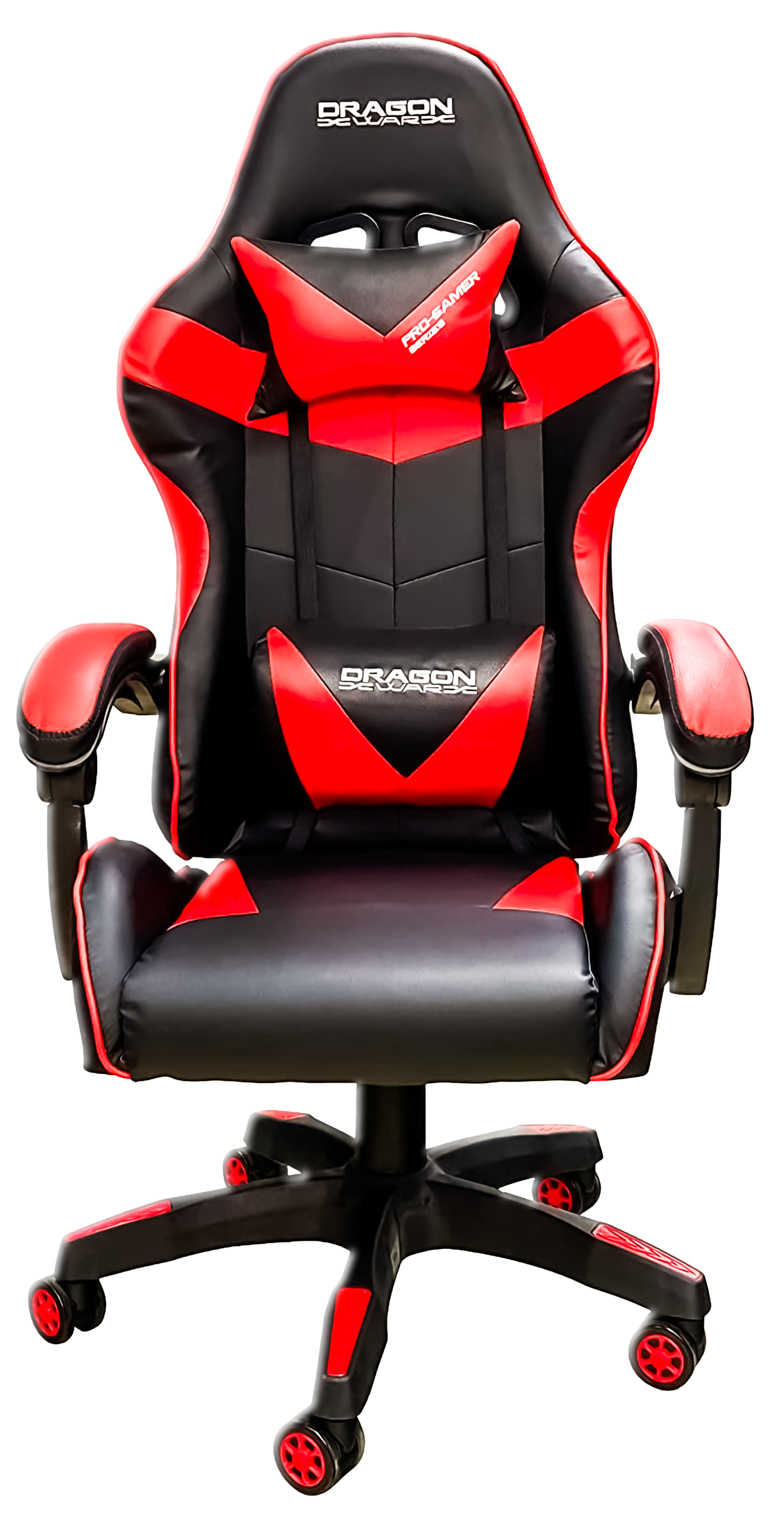 DragonWar GC-035 Red Ergonomic Gaming Chair Red Chair  | { GC_ 035 }