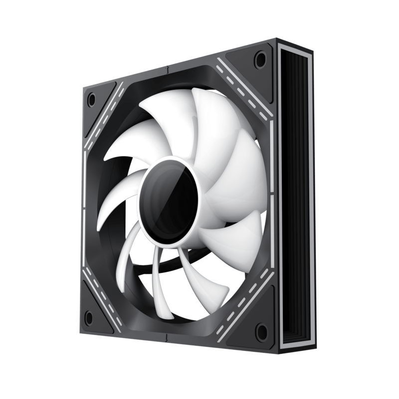 GameMax FN12A-S3I-B Air Fan (x3) | FN12A S3I Black