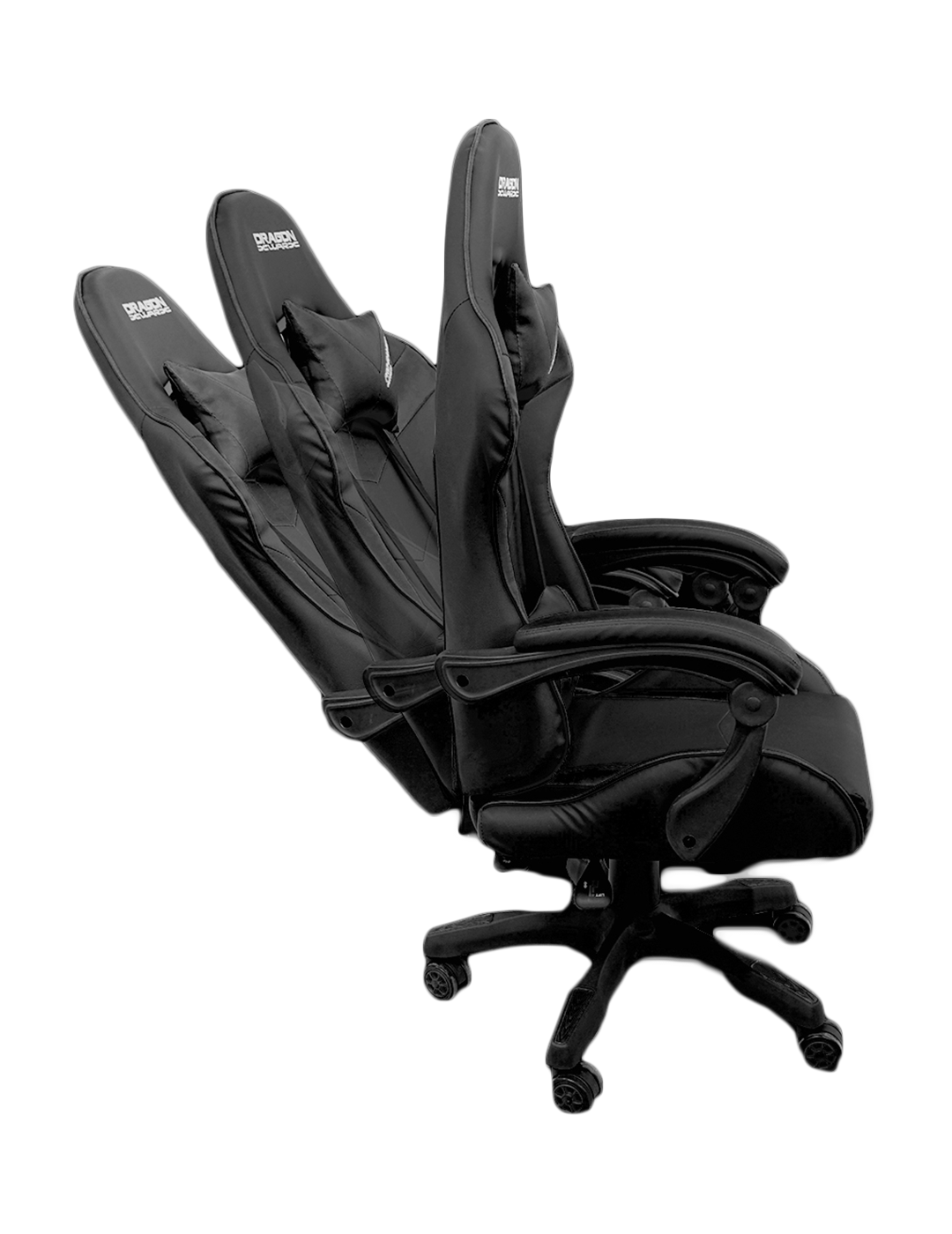 DragonWar (BL) GC-035 Black Ergonomic Gaming Chair | { GC_ 035 }