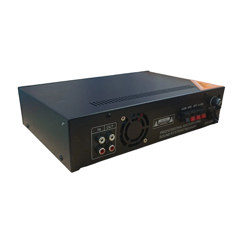 Amplifiers AVCROWNS V-06 60W Public Address (PA) Mixer Amplifier | { V- 06_ 60W } Two Zones