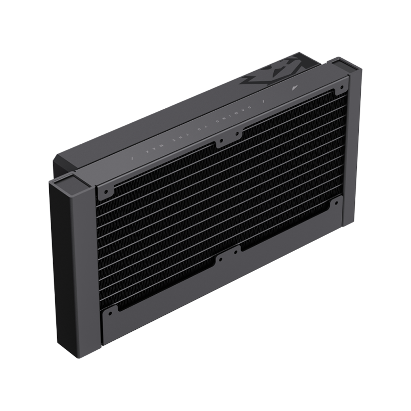 GameMax GLACIER 240 LCD BK RGB Liquid CPU Cooler – 240mm AIO with 3.95" LCD Display & 280W TDP Cooling