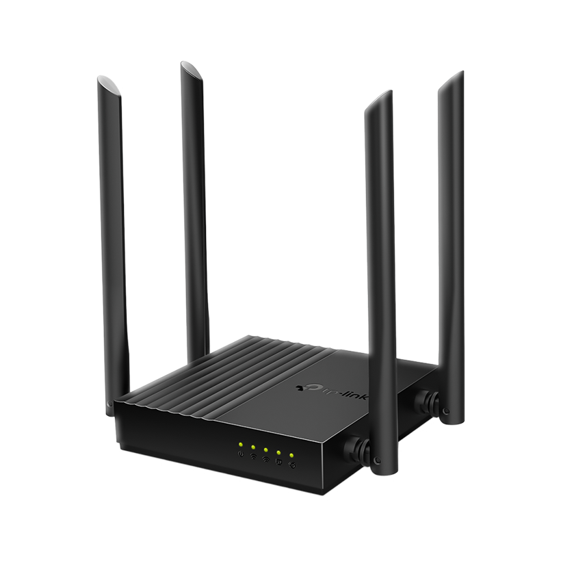 TP-LINK Archer C64 AC1200 Wireless 2.4 GHz & 5 GHz WiFi Router, AC1200 Dual-Band Gigabit Wi-Fi Router, Wireless Speed up to 1200 Mbps | TPLINK { C64 - AC_ 1200  }