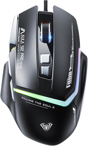 Aula S12 Pro Mouse Wired Gaming Mouse