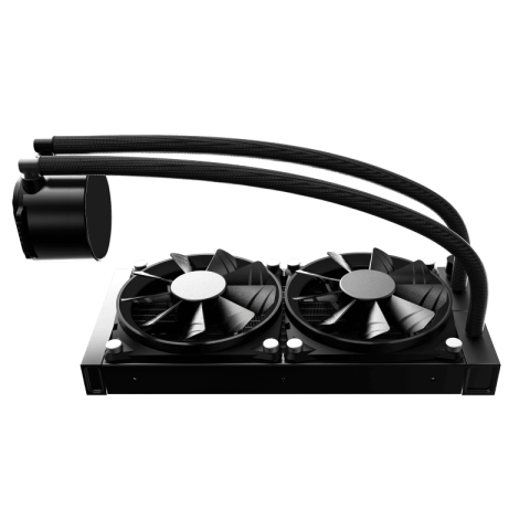 GameMax Ice Chill 240 RGB Liquid Cooler | 240mm AIO CPU Cooling System with ARGB Sync & Aura-Compatible Lighting