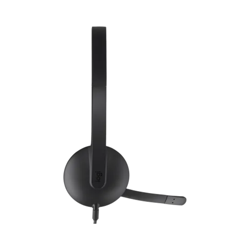 Logitech USB Headset H340, Stereo, USB Headset for Windows and Mac - Black