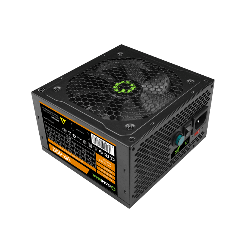 GameMax VP-450 Power Supply – Reliable Entry-Level PSU for Everyday & Budget Gaming Systems | ( VP_ 450 )