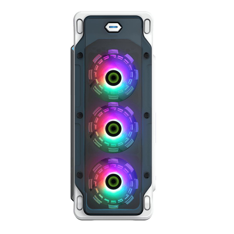 GameMax Starlight FRGB WT Gaming Case