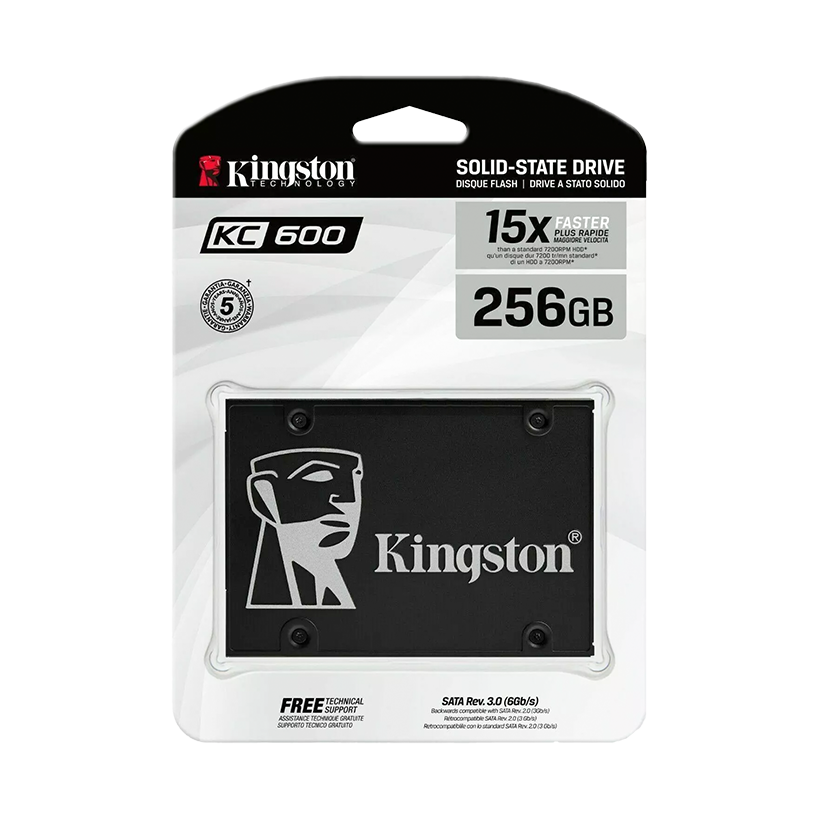 Kingston KC 600 SSD Storage Capacity 256GB | Hard Disk (kc600)