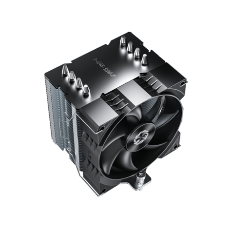GameMax Gamma 90 Dark CPU Air Cooler | Compact 128mm Tower Cooler with 150W TDP, PWM Control & Universal Intel/AMD Compatibility | GAMMA90 Dark