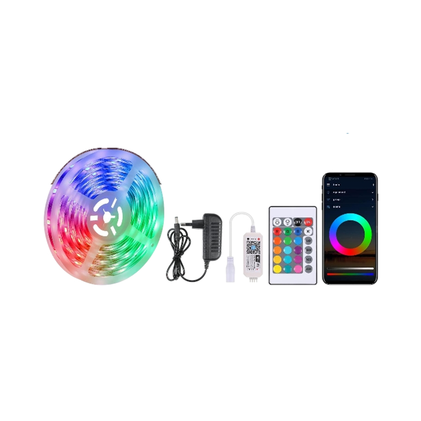 RGB Led Strip Light, 10 Meter RGB LED Strips | Waterproof, Voice Control &amp; 50,000 Hour Lifespan