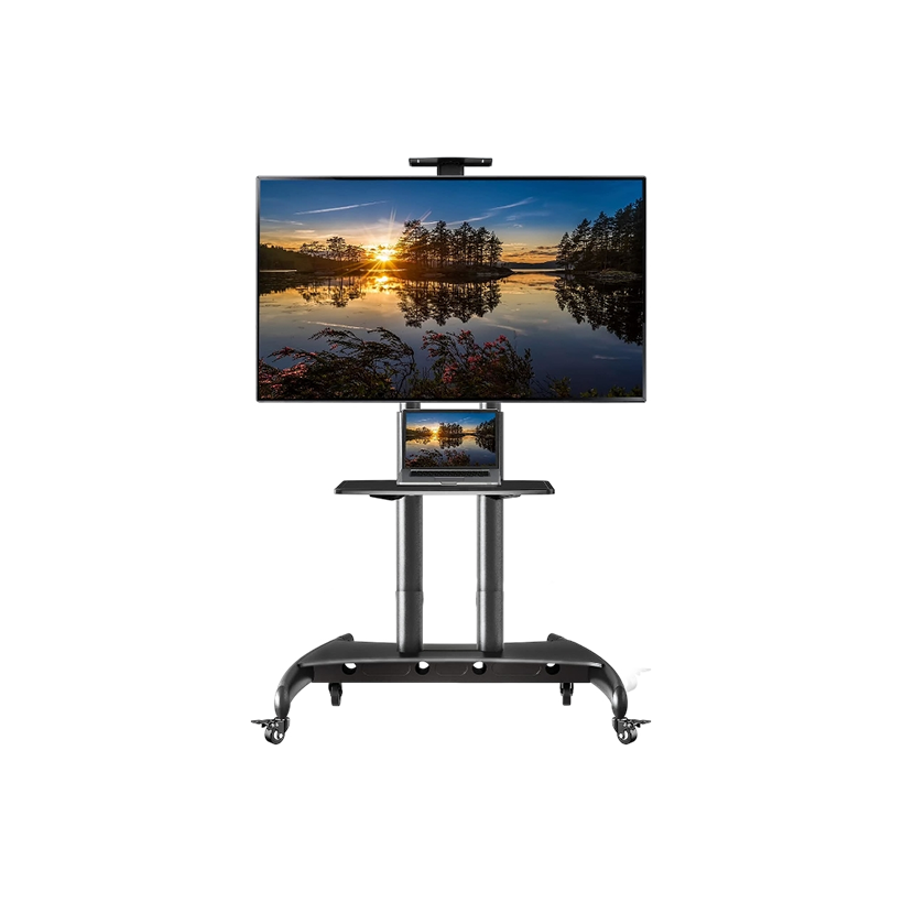 NB North Bayou AVA1800-70-1P Monitor Stand 55" to 90" Inches TV Bracket | { NB_ 1800 70_ 1P_ }