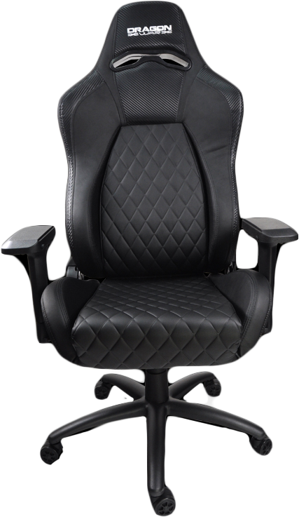 DragonWar GC-012 Black Premium Gaming Chair | { GC012 }
