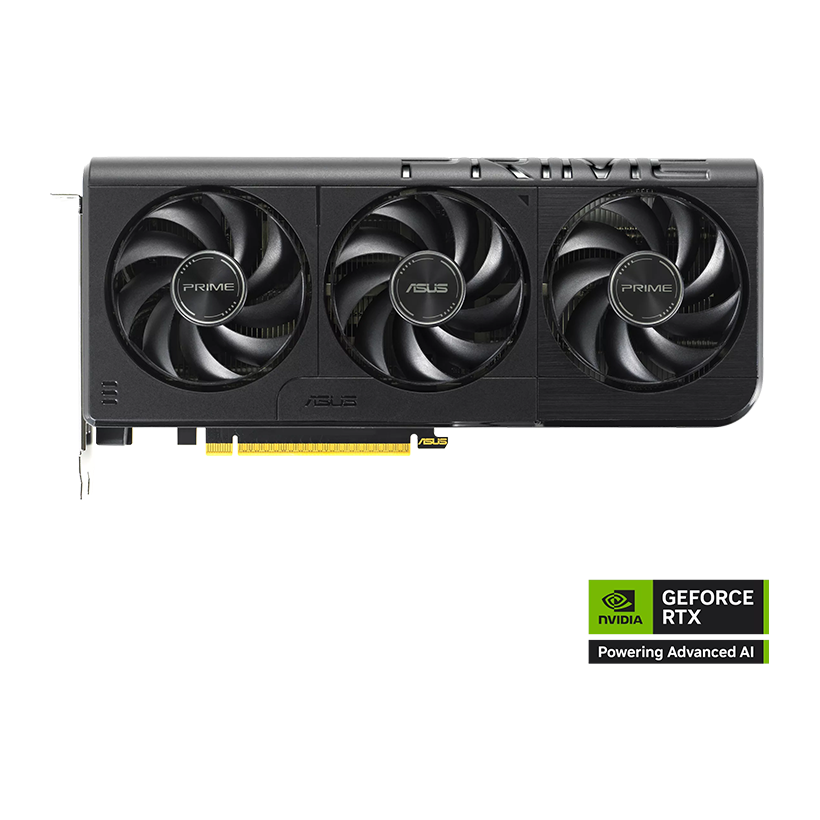 ASUS PRIME GeForce RTX 5060 OC Edition 8GB GDDR7 128-Bit Memory, 2565 MHz Boost Clock, 28 Gbps Memory Speed, 3840 CUDA Cores