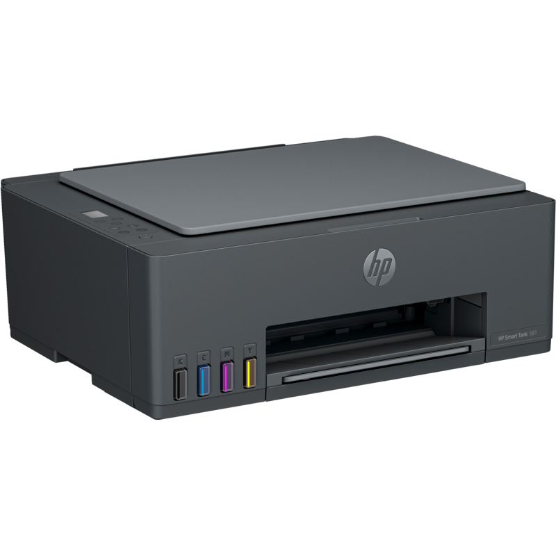 HP Smart Tank 581 All-in-One Printer - Print , Copy, Scan, Wi-Fi, with dedicated ID copy smart button, 4800 x 1200 DPI 11 ppm A4 , Wi-Fi Direct, Hi-Speed USB 2.0 - Black  | { HP_ 581 }