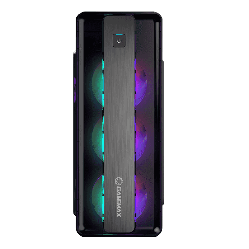 GameMax MoonLight FRGB BK Gaming Mid-Tower Case
