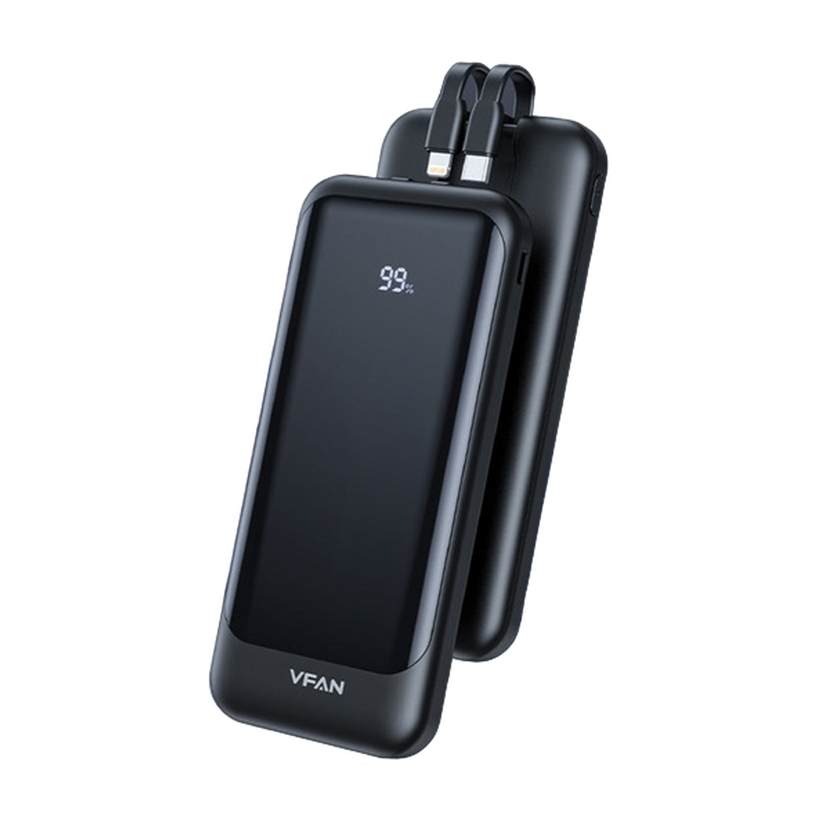 VFan F06 Power Bank Capacity: 10,000mAh USB Type-C | F 06_