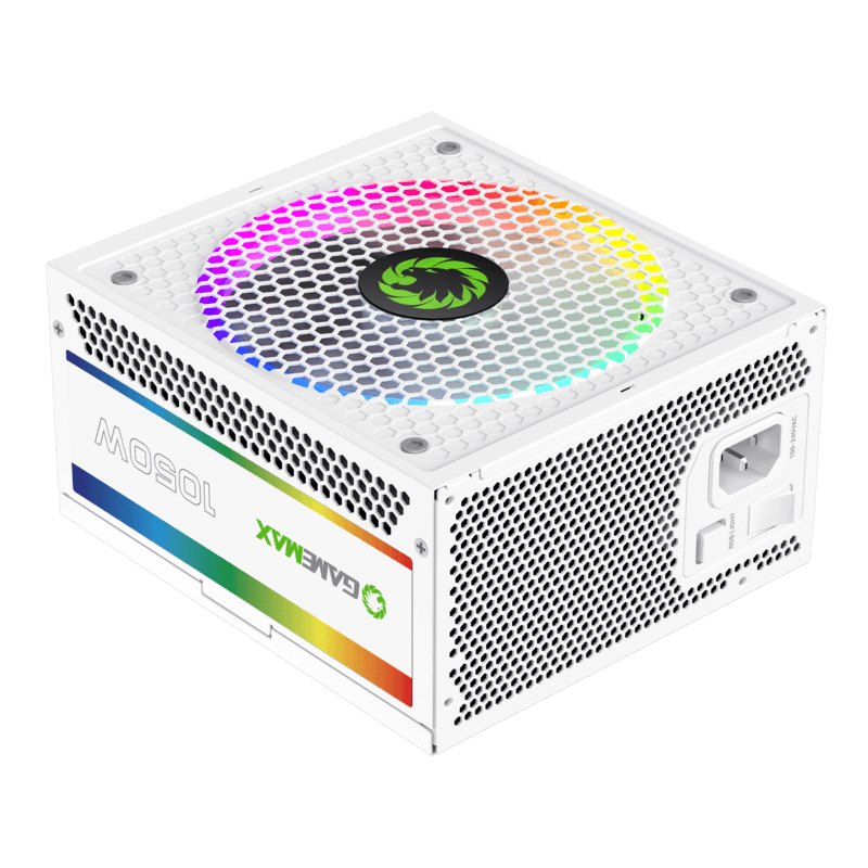 GameMax RGB 1050 PRO WT PSU Power Supply
