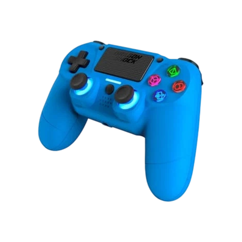 DragonWar Dragon Shock DSCPS4-BL Mizar Controller - Blue Joystick For PS4 / PC / Mobile | DSCPS 4__