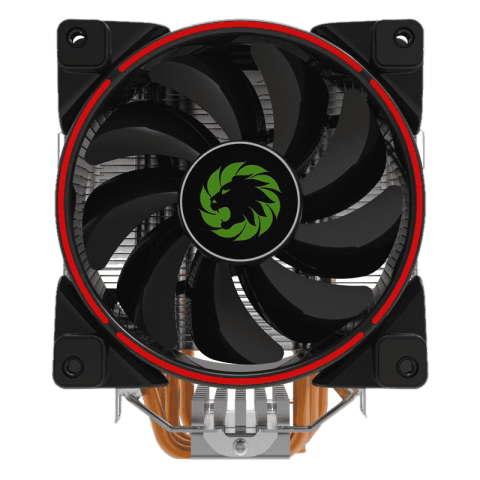 GameMax Gamma 500 Rainbow ARGB CPU Air Cooler | High-Efficiency 5 Heat Pipe Tower Cooler with Silent PWM Fan & Aura Sync Support (Gamma500)