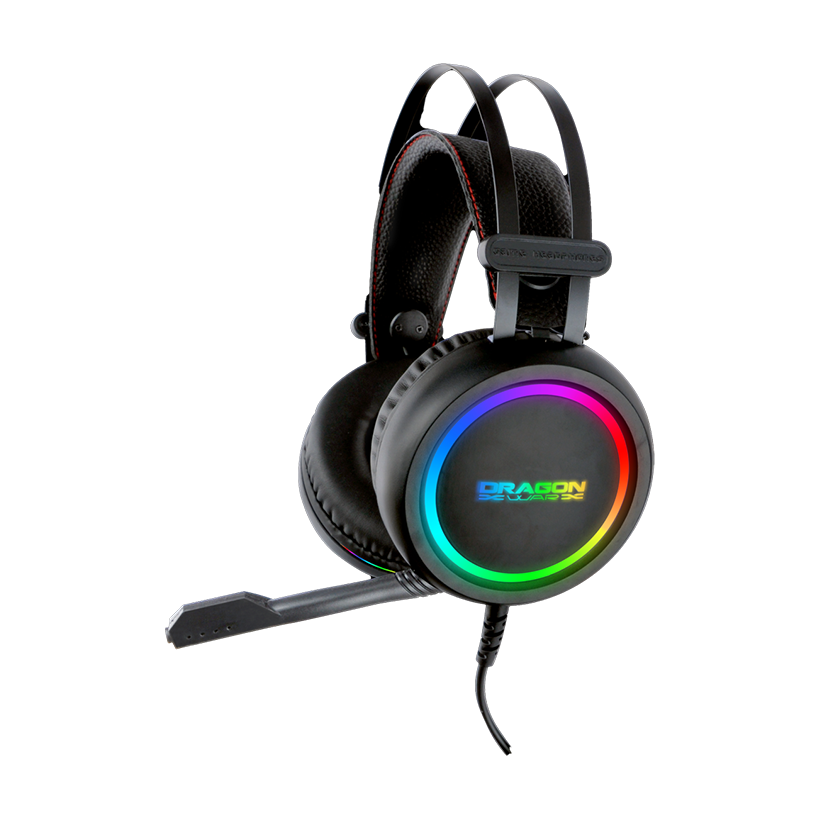 DragonWar Headset SURVEY G-HS-012 RGB Lighting effect Gaming Headset | G__ HS_ 012