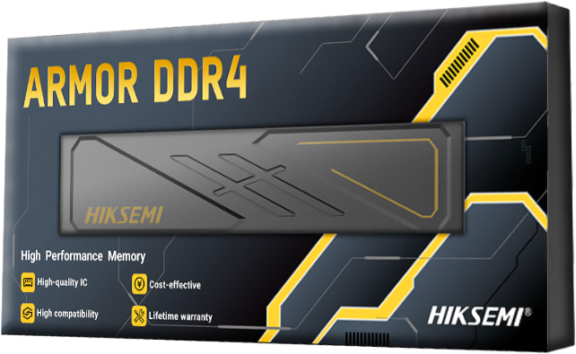 Hiksemi HS‐UDIMM‐ARMOR-BLACK DDR4 3200 Ram 8GB