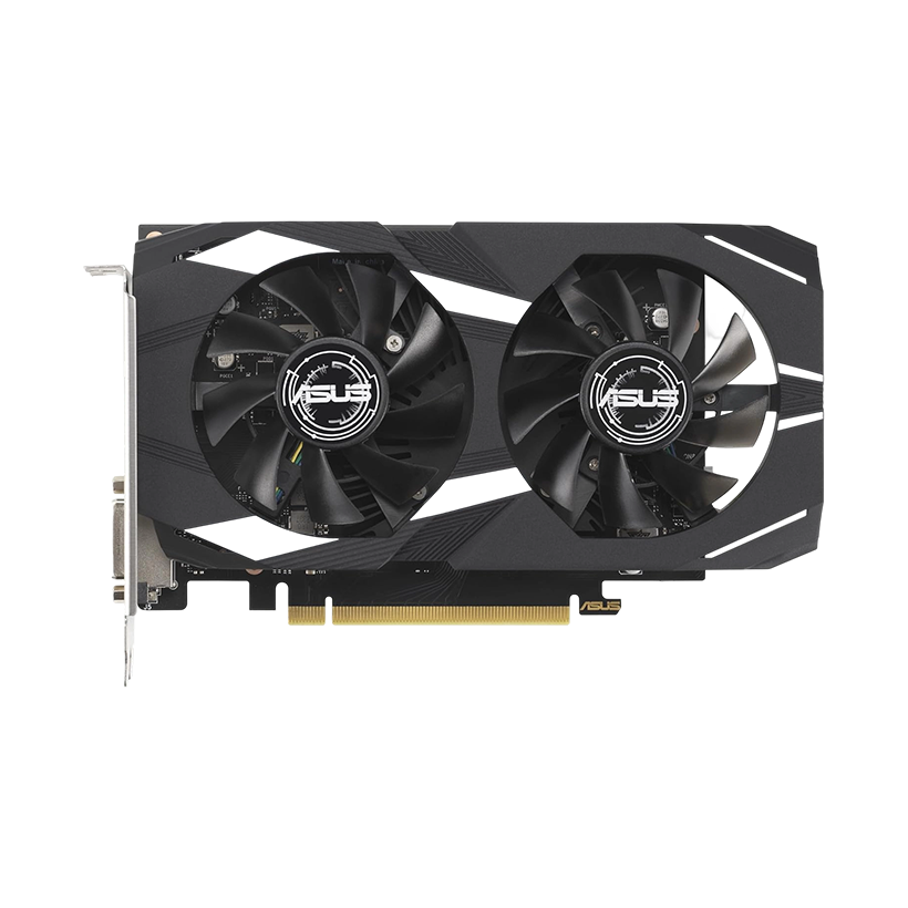 ASUS Dual GeForce RTX 3050 OC Edition 6GB GDDR6 with two powerful fans AAA gaming performance and ray tracing