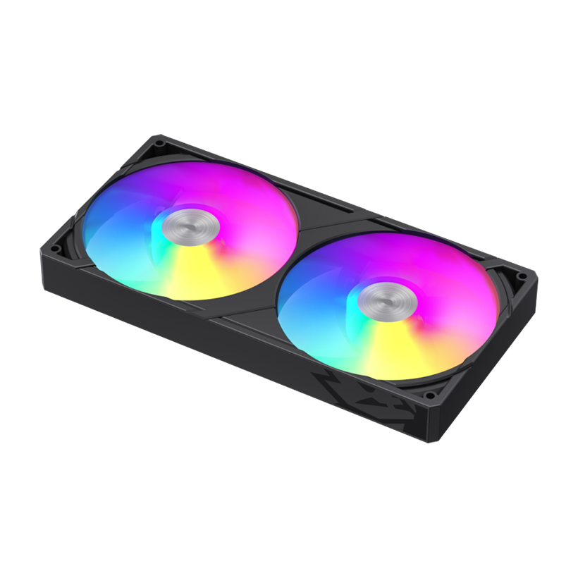 GameMax GLACIER 240 LCD BK RGB Liquid CPU Cooler – 240mm AIO with 3.95" LCD Display & 280W TDP Cooling