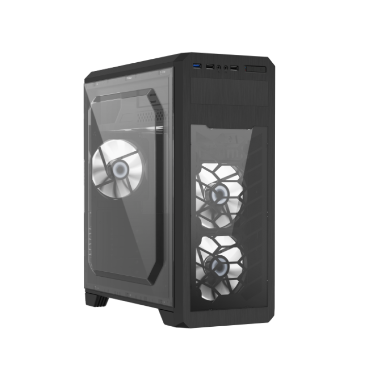 GameMax G563 Mid Tower Gaming RGB PC Case