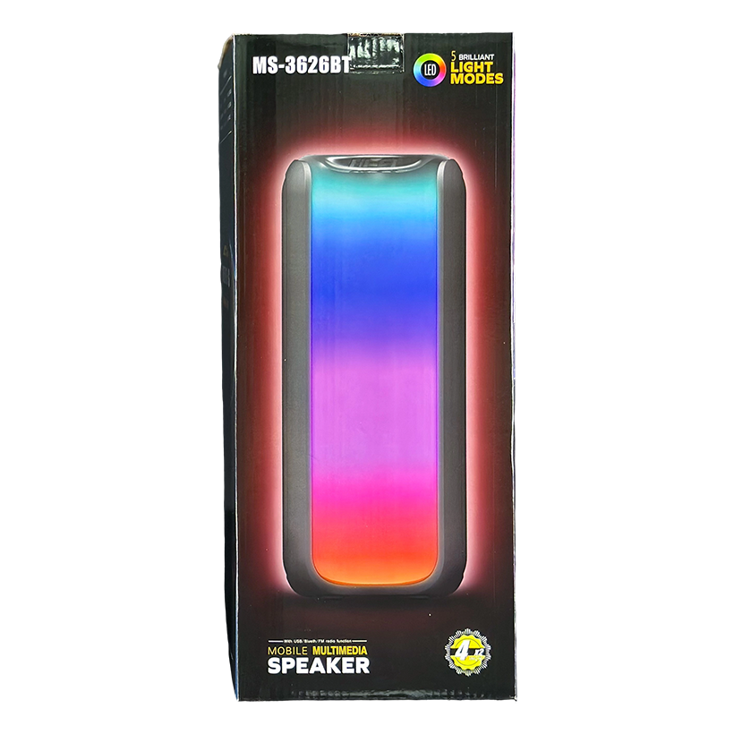 MS-3626 BT Speaker (LED Lights) | MS_ 3626 BT_