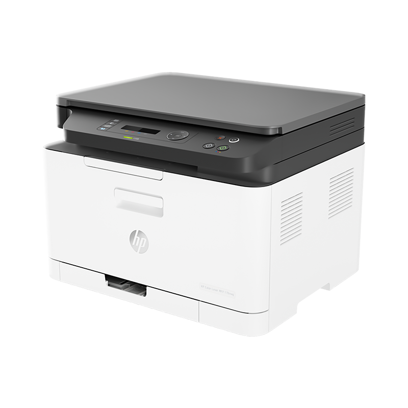 Printer HP Color Laser MFP 178nw Wireless All in One Laser Printer with Mobile Printing & Built-in Ethernet & Wiifi Manual Duplex Speed Black 18 ppm & Color 4 ppm  | { HP_ MFP 178 nw_ }