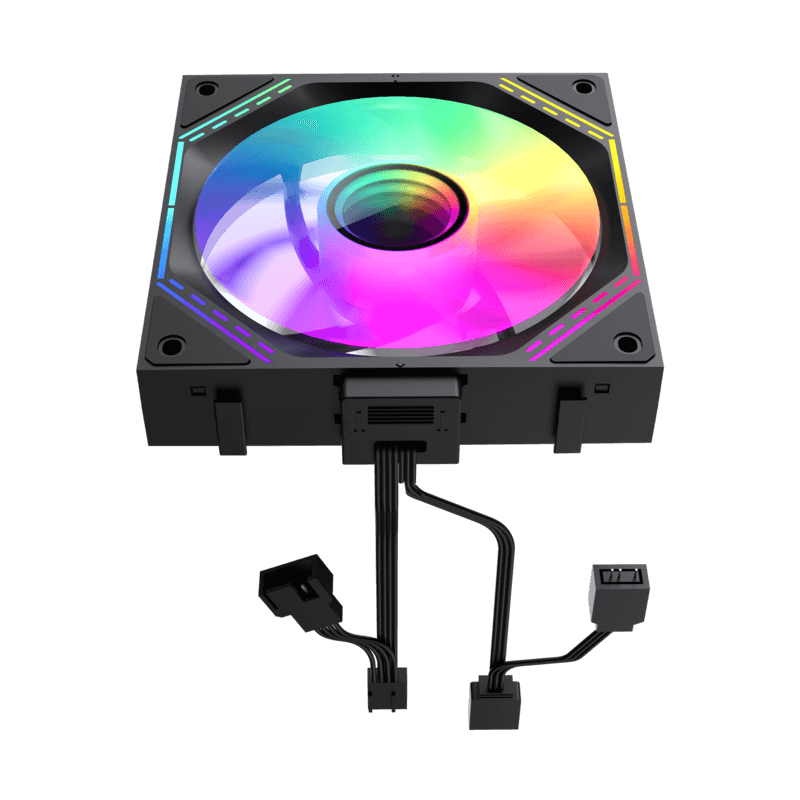 GameMax FN12A-S3I-B Air Fan (x3) | FN12A S3I Black