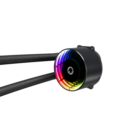 GameMax Ice Chill 240 RGB Liquid Cooler | 240mm AIO CPU Cooling System with ARGB Sync & Aura-Compatible Lighting