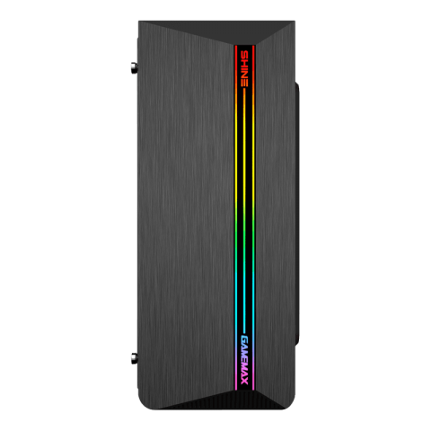 GameMax Shine G517 Gaming Case | Rainbow LED Mid-Tower ATX Showcase Chassis | G__ 517