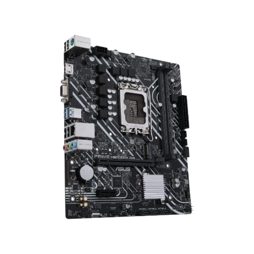ASUS PRIME H610M-K DDR4 Intel 12th Gen Motherboard DDR4 1xM.2 slots USB 3.2 Gen 1
