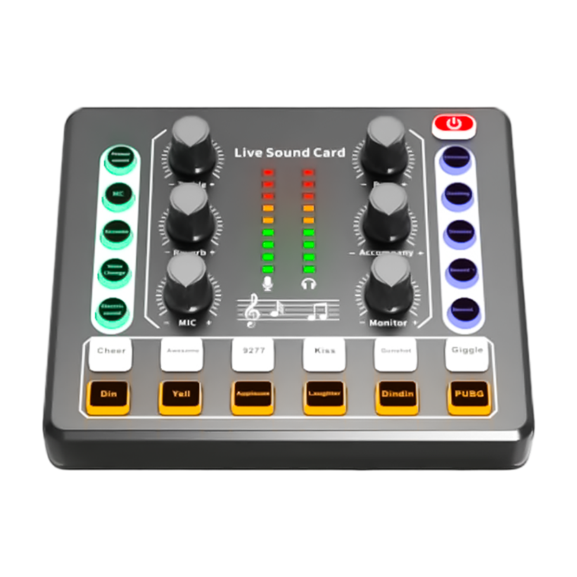 M8 + Microphone Long Arm, Mixer with Mic | M8_